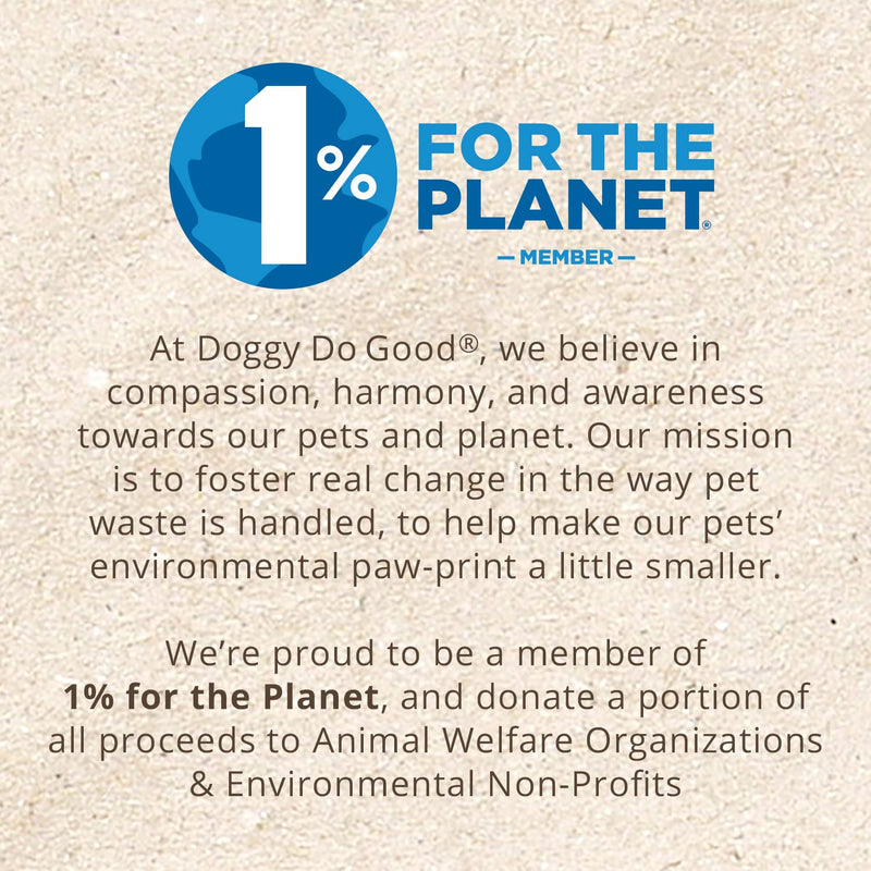 Doggy Do Good Certified Home Compostable Dog Poop Waste Bags with Handles - Unscented, 38% Vegetable Based and Eco-Friendly, Thick and Leak Proof, Small, 60 Count with Dispenser 1 Count (Pack of 60) Small Bags w/ Handles - BeesActive Australia