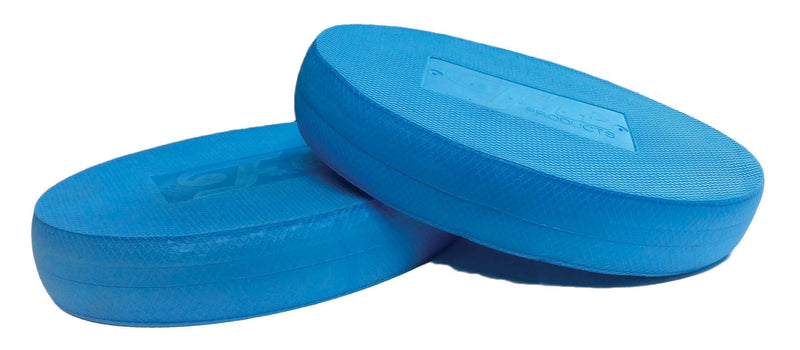 Fit Products Oval Balance Pads/Boards: Pysiotherapy, Pilates, Yoga, Martial Arts, Balance, Endurance, Core Stability, Strength Training, Movement Rehabilitation and Much More! Blue - BeesActive Australia