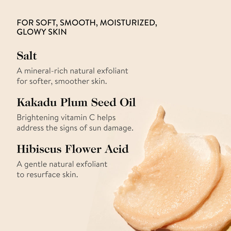goop Beauty Microderm Body Scrub | Exfoliating Body Wash to Cleanse & Moisturize Skin | Quartz, Garnet, & Hydrated Silica | 6 fl oz | Dead Skin Remover Inspired by Microdermabrasion | Paraben Free - BeesActive Australia