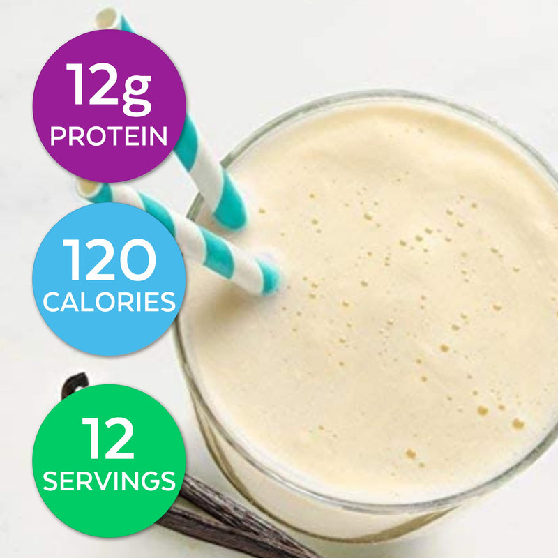 HMR 120 "Classic" Shake Meal Replacement Powder | Vanilla Shake Mix to Support Healthy Weight Loss | 12g of Protein | Nutritional Drink | Low Calorie Food | 12 Servings 1-Can (12 Scoops/Can) - BeesActive Australia