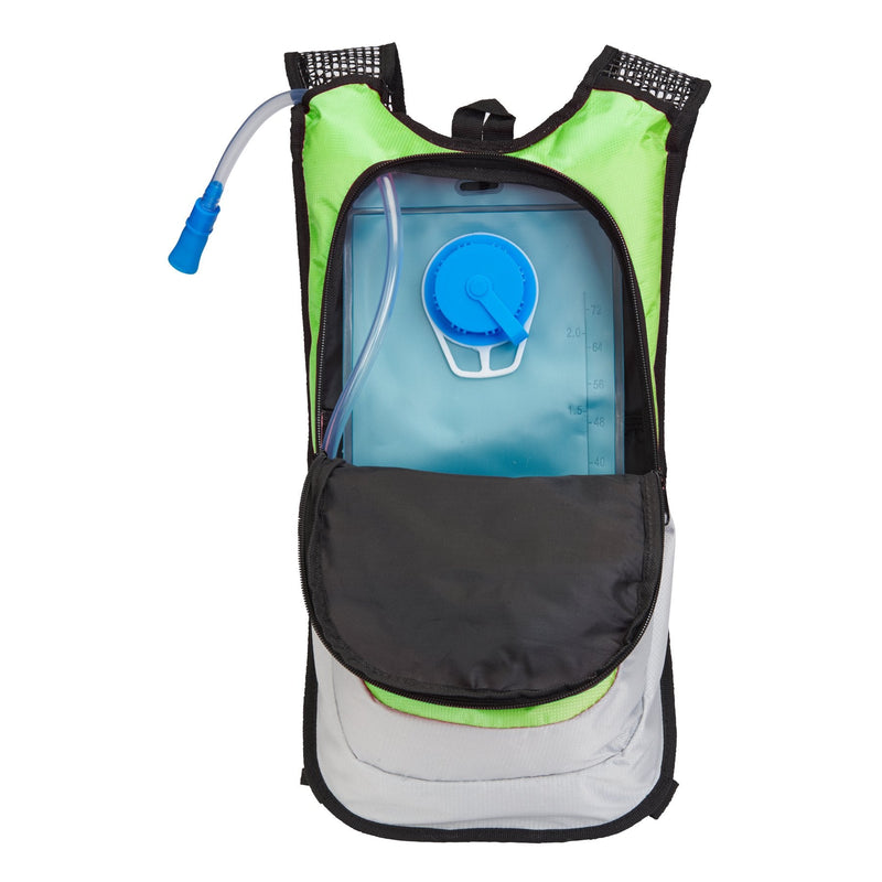 Northwest Survival Hydration Pack - 2 Liter Water Bladder with Extra Large Storage Compartment, Green - BeesActive Australia