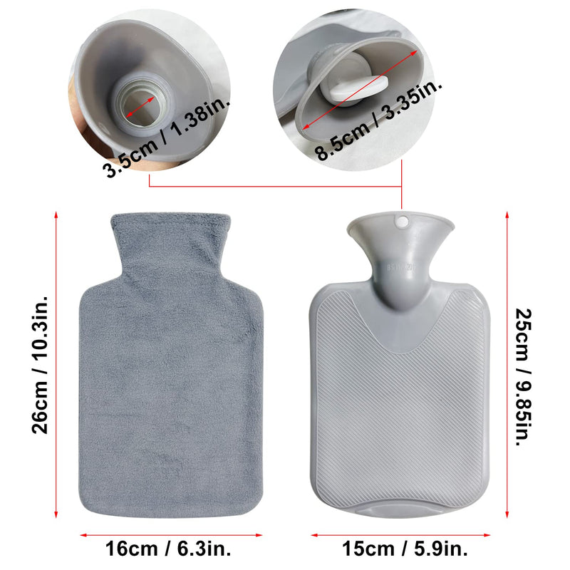 Hot Water Bottle Wearable, Wrap Around Hot Water Bottle Bottle Warmer with Longer Belt for Period Pain Relief Neck, Shoulder, Back, Legs,Waist Warm - BeesActive Australia