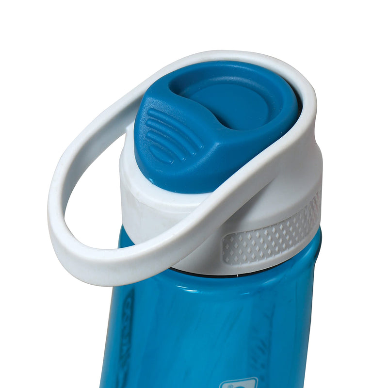 Kurgo Gourd 2 in 1 Dog Travel Water Bottle, Pet Water Bottle, Portable Water Dish for Dogs, Detachable Bowl, Dishwasher Safe, Holds 24 oz Coastal Blue - BeesActive Australia
