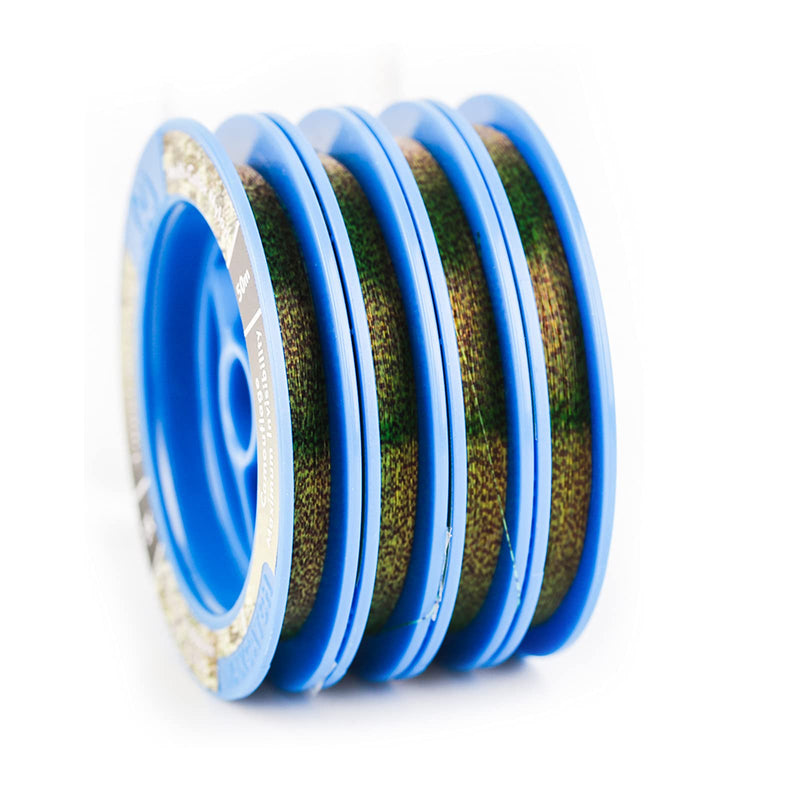 Maxcatch Chameleon Invisible Tippet Line for Fly Fishing with Tippet Line Holder & Tender, 50m/55Yds, 4PCS 2X+3X+4X+5X (55yds per spool) - BeesActive Australia