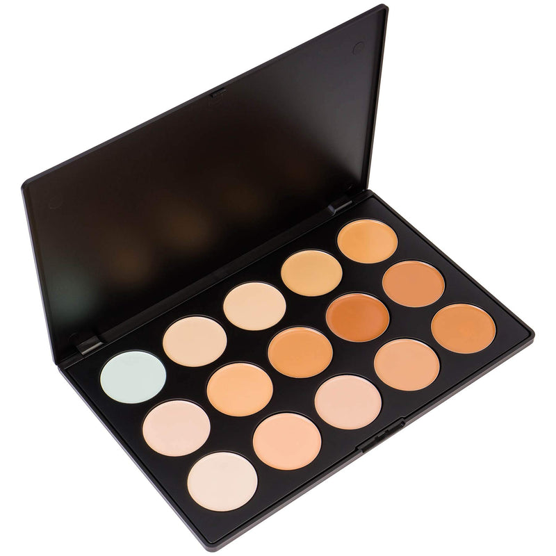 SHANY Professional Cream Foundation and Camouflage Concealer - 15 Color Palette - BeesActive Australia