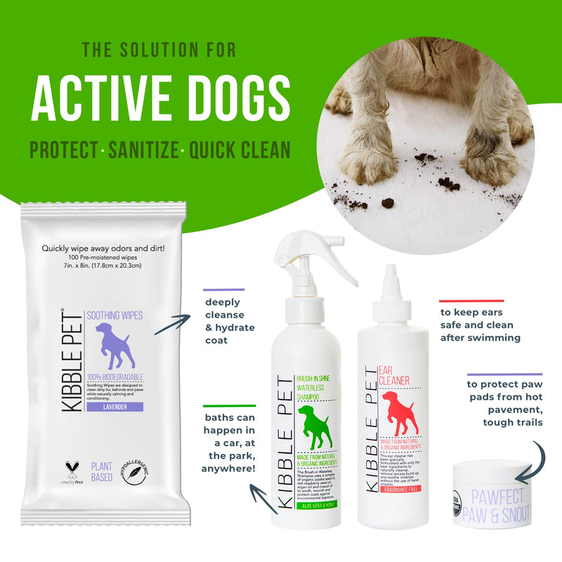 Dog Leave in Conditioner Spray, Professional Grooming, Dry Itchy Skin Moisturizer, Coat Deodorizer, Long Lasting Warm Vanilla Amber Scent, Hypoallergenic, 100% Organic, Made in The USA, 7.1 oz - BeesActive Australia
