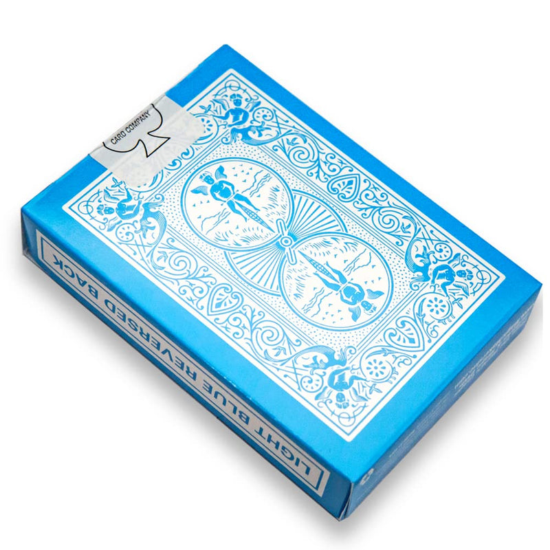 Blue Pink Deck Bicycle Playing Cards Poker Size Twin Pack - BeesActive Australia