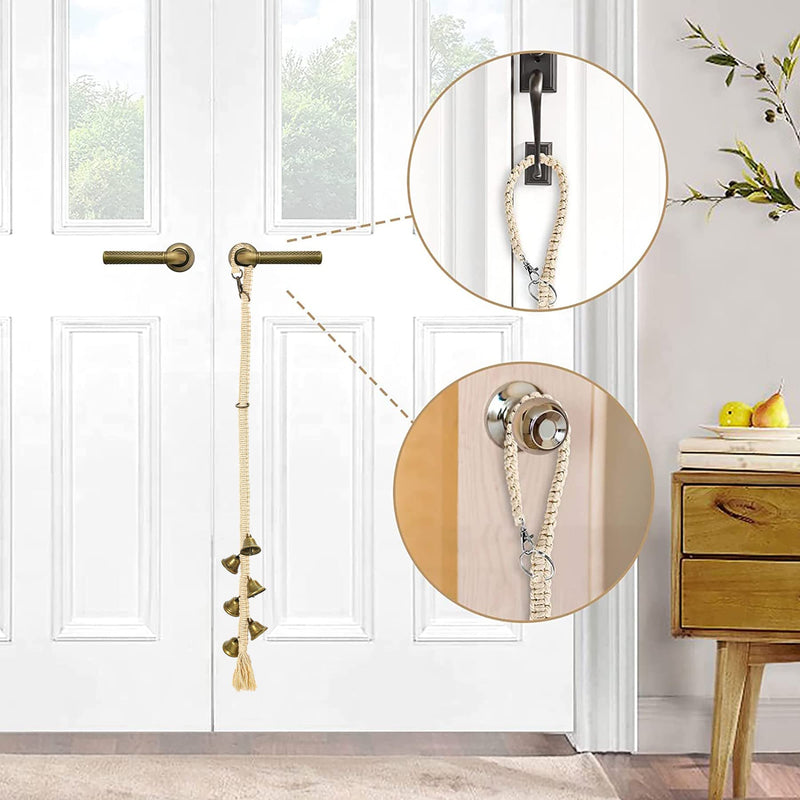 NVOART Dog Door Bell Training Doorbell Bronze - BeesActive Australia