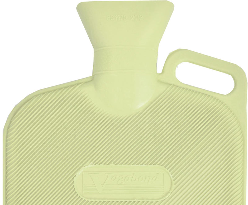 Vagabond Bags Ltd Extra Large 2.7 Litre Hot Water Bottle and Cuddlesoft Cover, Black - BeesActive Australia