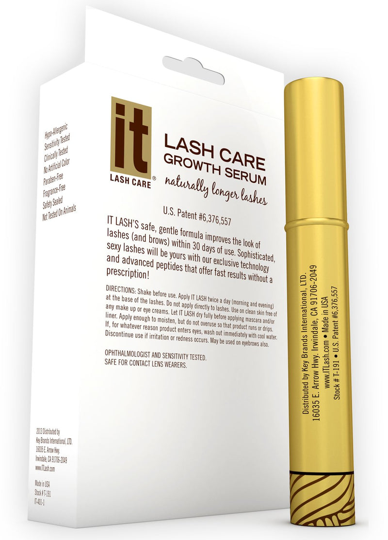 Eyelash Growth Products-IT Lash Care Growth Serum, Multi Patented Advanced Peptide Promotes Lash Growth for Fuller, Sexier Lashes in 30 days - BeesActive Australia