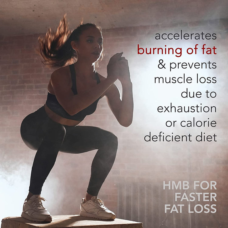 Mr Run's HMB - Supports Muscle Growth & Fitness - 1000mg per Serving - Protect from Muscles Loss During Calorie Cutting, Ageing or Inactivity, Improve Strength & Cardio - 120 Capsules, 60 Servings - BeesActive Australia
