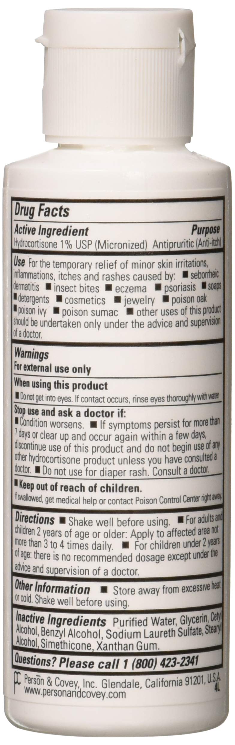 Aquanil Hc Lotion 4 Fl Oz (Pack of 1) - BeesActive Australia