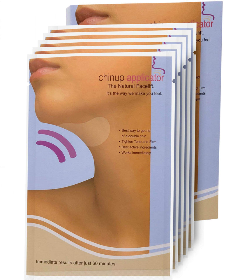 Ultimate Chin up Applicator Body chin up Wrap. It works for Double Chin reduction Chin & Neck Slim Shape and Firming (5 MASKS) 5 Count (Pack of 1) - BeesActive Australia