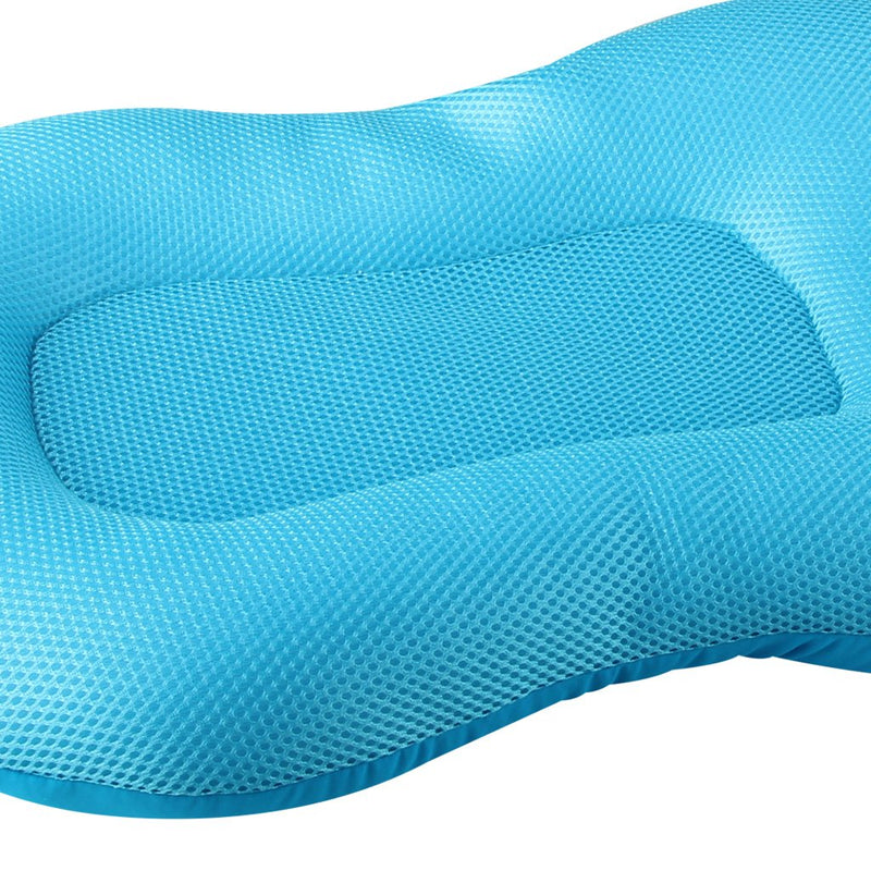 Baby Bath Pillow, Floating Baby Bath Cushion Soft Bath Tub Support Pillow Pad for Baby Infant from 0-6 Month, Blue - BeesActive Australia