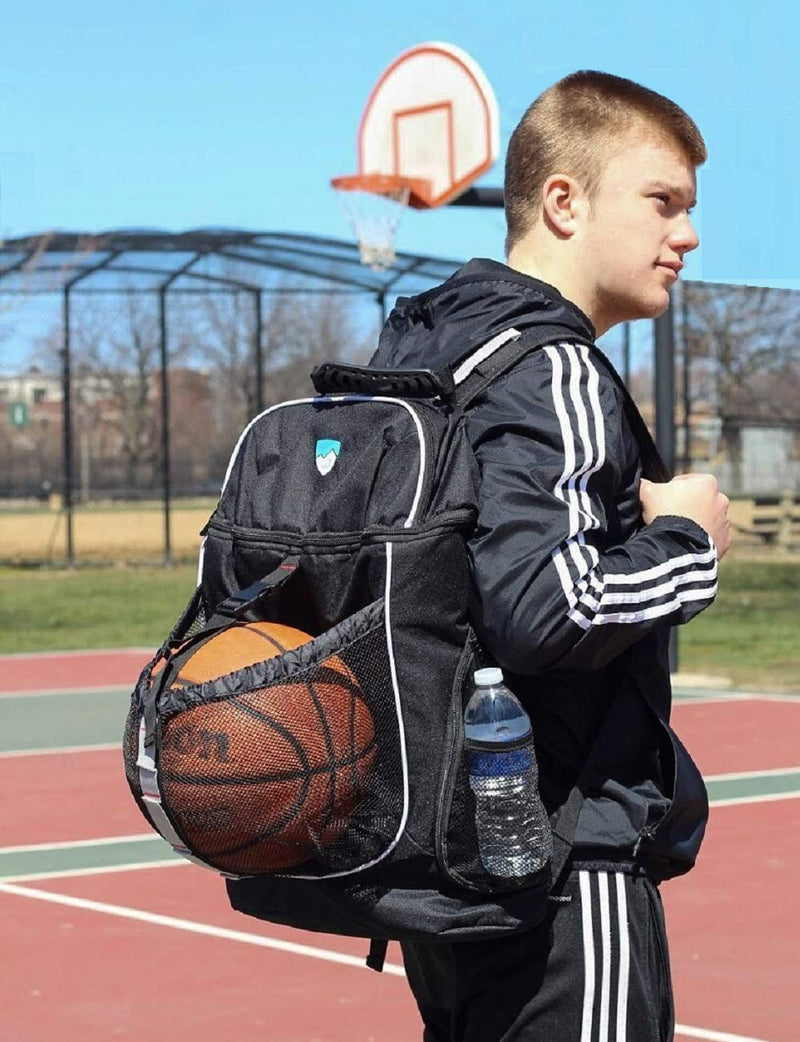 Hard Work Sports Basketball Backpack with Ball Compartment - BeesActive Australia
