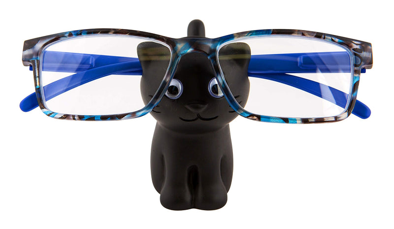 Remaldi Glasses Stand Spec Holder Holder For Specs Gift Present Boxed Felix Cat Spec Holder Black Cat Black - BeesActive Australia
