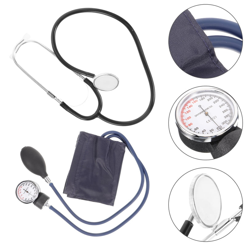 Healifty Aneroid Sphygmomanometer Self-Taking Manual Blood Pressure Kit for Medical Students Doctors Nurses EMT Paramedic - BeesActive Australia