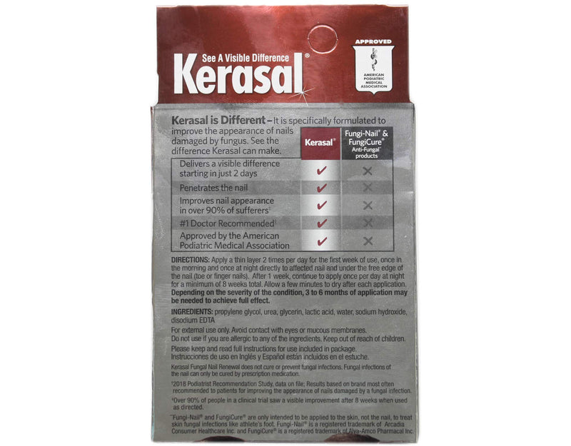 Kerasal Kerasal Nail Fungal Nail Renewal Treatment 10 Ml (Pack Of 2), 2 Count Pack of 2 - BeesActive Australia