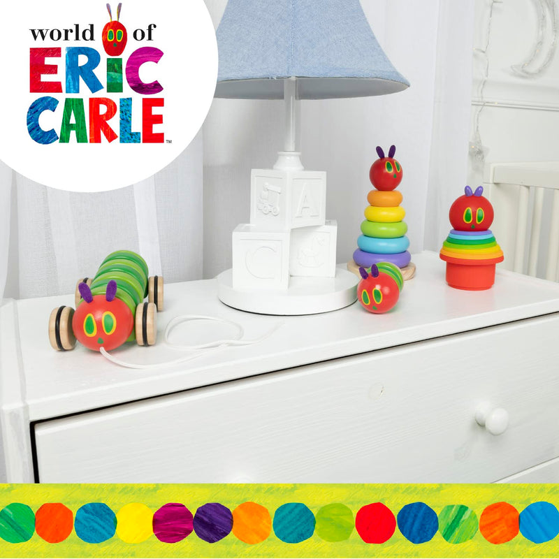 Kids Preferred World of Eric Carle The Very Hungry Caterpillar Bath Time Silicone Stacking Cup Set with Caterpillar Head Squirty Perfect for Water Play Ages 18 Months and Up - BeesActive Australia
