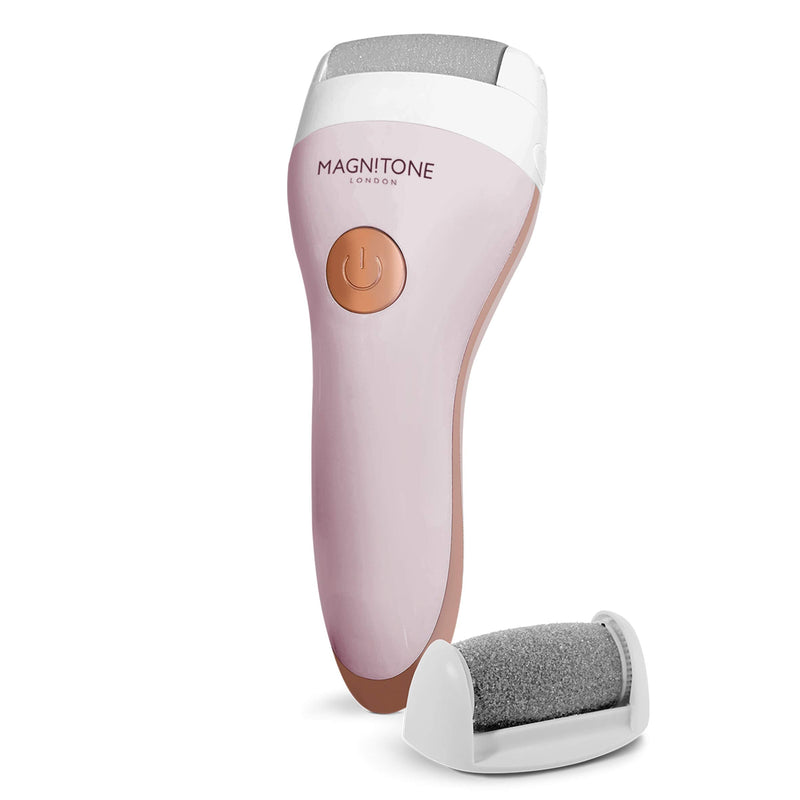 Magnitone Well Heeled 2 Rechargeable Express Pedicure System Electric Hard Skin Remover, Pink, 1 count - BeesActive Australia