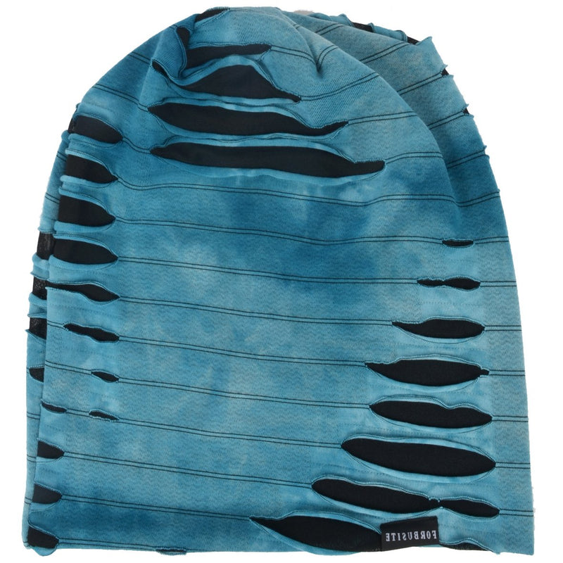 JESSE · RENA Men's Chic Striped Thin Baggy Slouch Summer Beanie Skull Cap Hat 9a-blue - BeesActive Australia