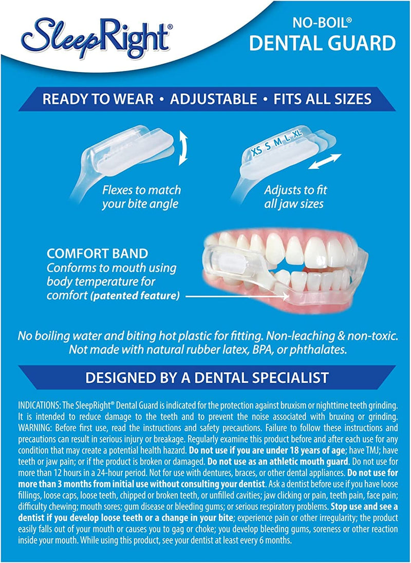 Select-Comfort Dental Guard Gen 2 - Designed to Protect Teeth & TMJ from Grinding (Bruxism) - BeesActive Australia