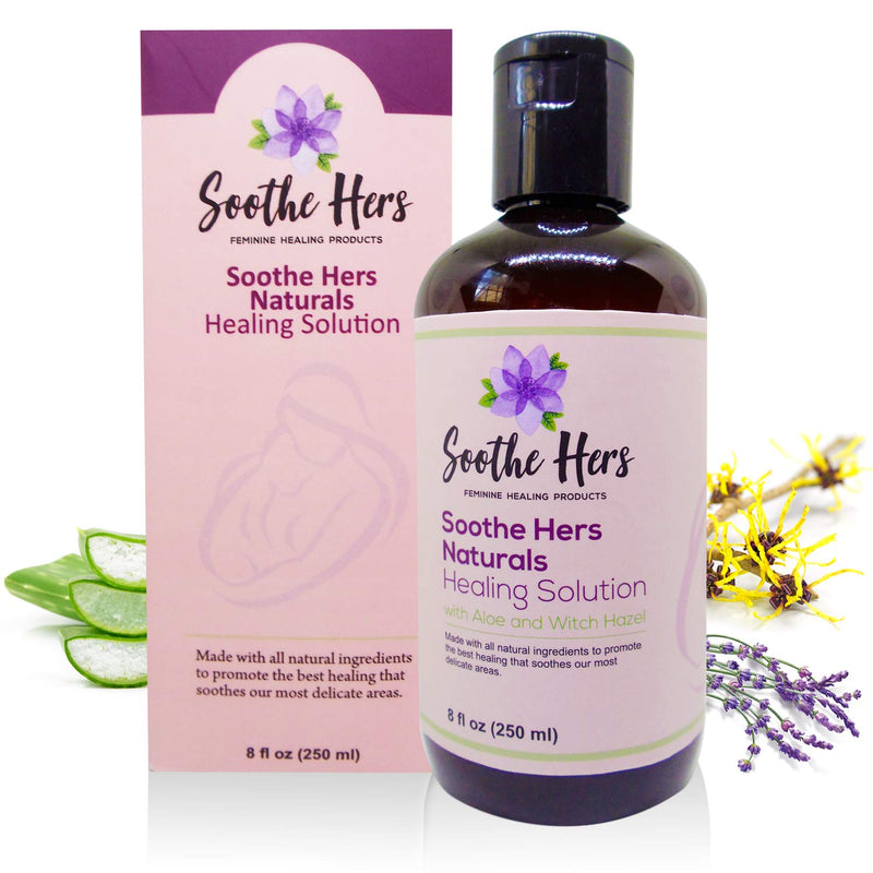 Postpartum Healing Solution by Soothe Hers | Natural Perineal Recovery & Care for Moms | Safe for Pregnancy | Labor & Delivery Bag | Birthing Prep | Baby Shower Gift | 8 oz - BeesActive Australia