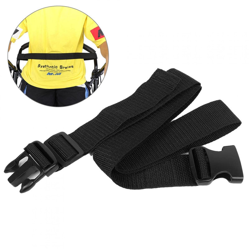 Wheelchair Lap Strap, 52in Long Adjustable Wheelchair Seat Belt Extender Safety Waist Leg Strap Chest Buckle for Mobility Scooter Wheelchair - BeesActive Australia