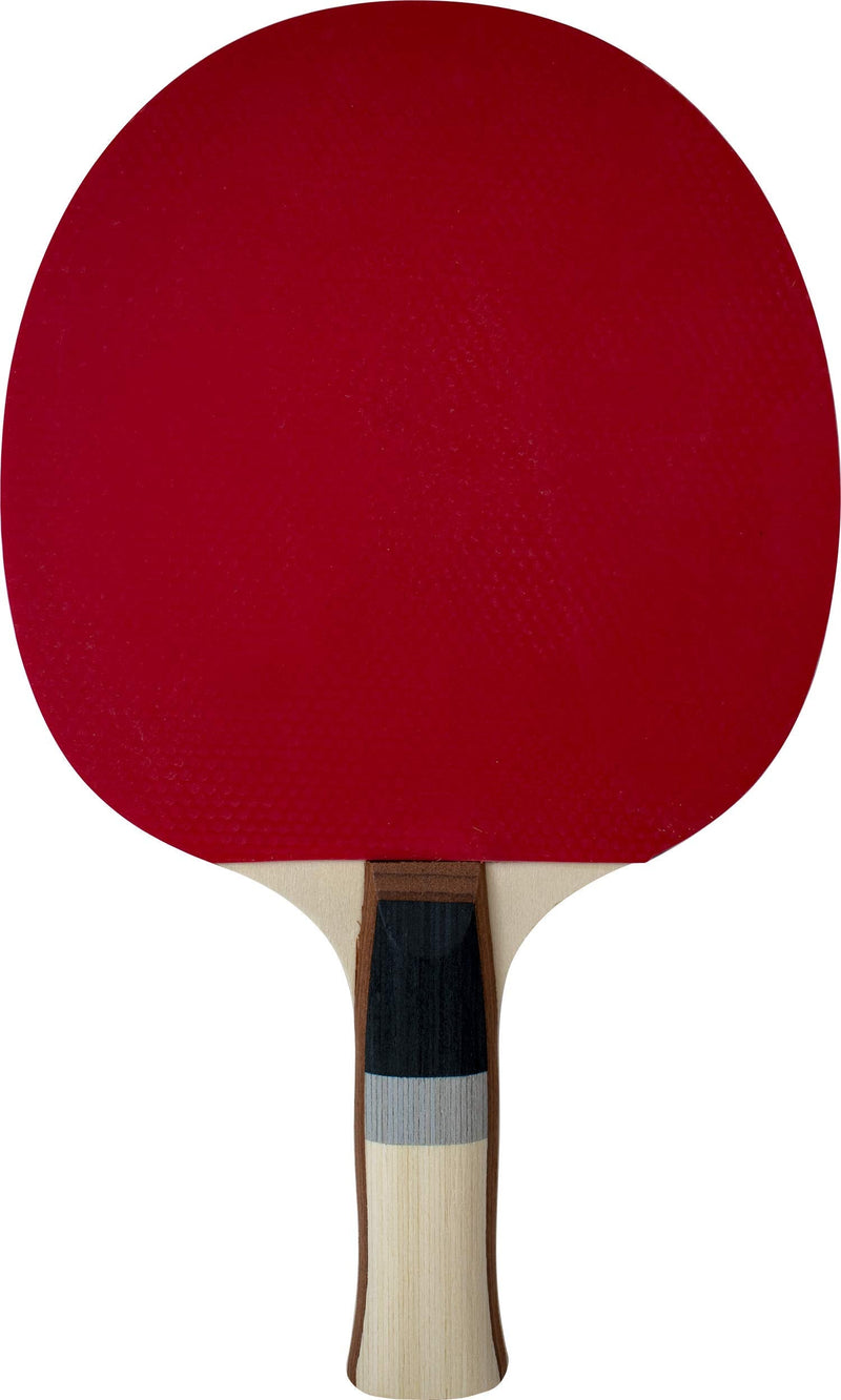 Sunflex Plus A13 Table Tennis Racket - Starter Ping Pong Bat for Training Wooden Handle with Ergo Grip - Smooth Rubber Racket with Inverted Pips Without Sponge - BeesActive Australia