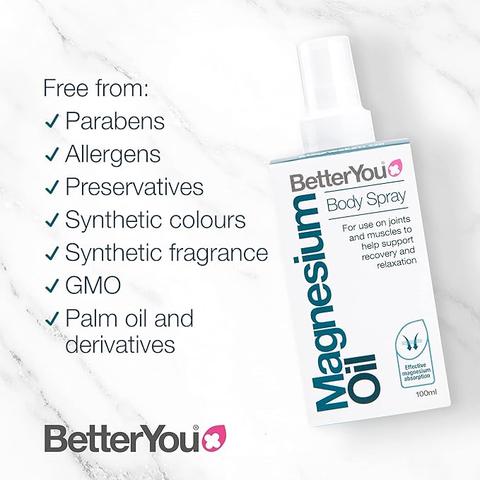 Natural Magnesium Oil Original Spray 100ml (approx. 800 times) [Authorized Japanese Distributor] - BeesActive Australia