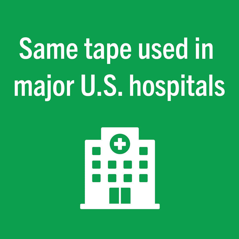 Nexcare Flexible Clear First Aid Tape, From the #1 Leader in U.S. Hospital Tapes, 1-Inch x 10-Yard Roll, 2 count - BeesActive Australia