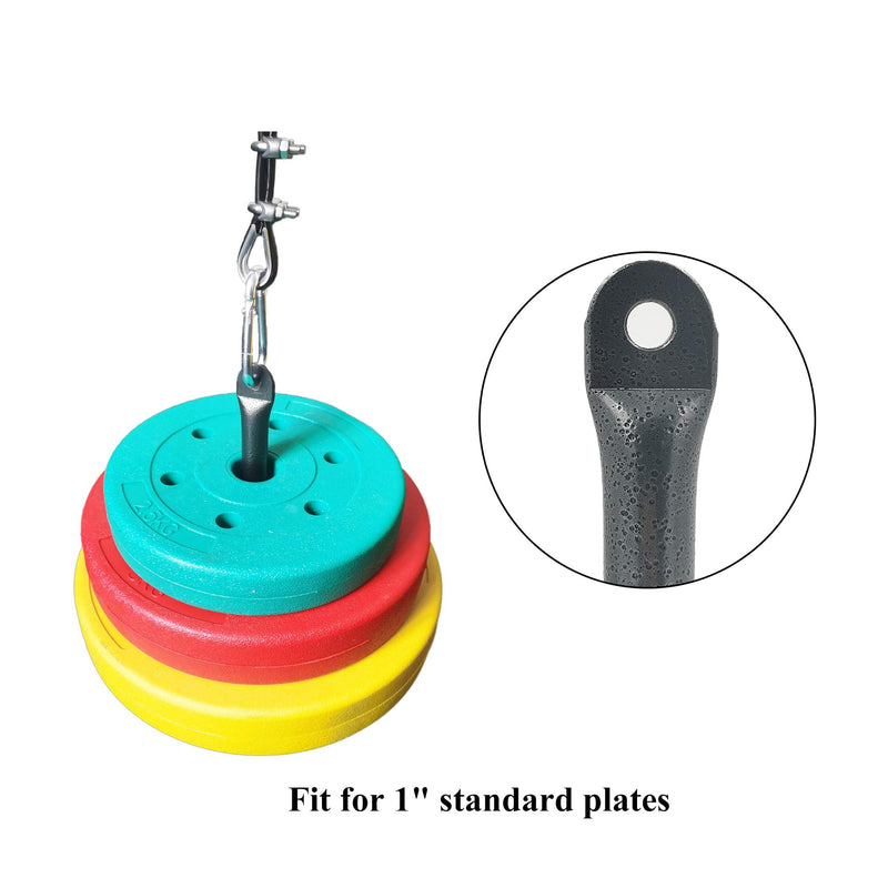 J Bryant Fitness DIY Loading Pin Pulley Cable Machine Attachment System Arm Biceps Triceps Blaster Hand Strength Training Home Gym Workout Equipment (Loading Pin) - BeesActive Australia