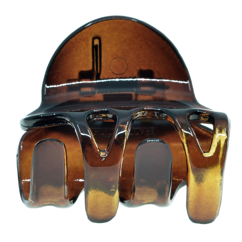 Camila Paris NV36 French Hair Clip for Women, Set of 2 Small Tortoise Girls Hair Claw Clips Fashion Durable Hair Accessories for Women, Luxury Ladies Strong Hold No Slip Grip Clamp, Made in France 1.25" Tortoise Shell - BeesActive Australia