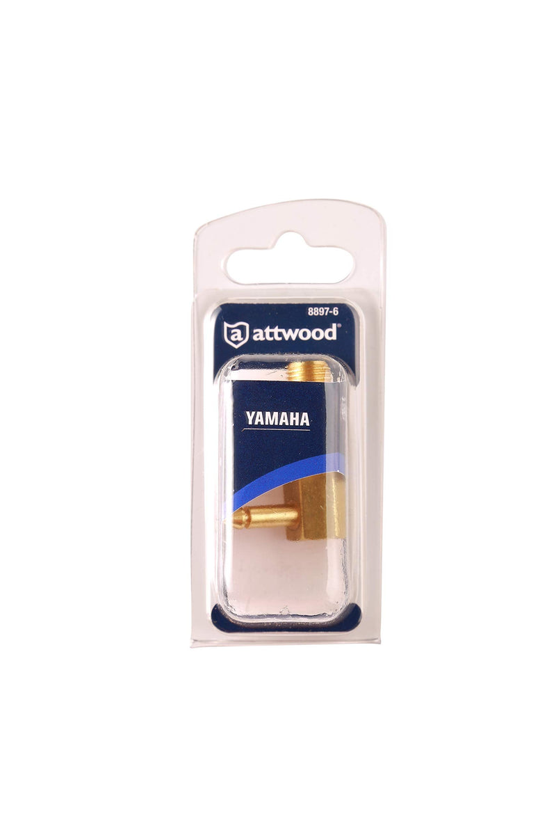 Attwood 8897-6 Brass Quick-Connect Tank Fitting 1/4-Inch NPT Male Thread for Yamaha - BeesActive Australia