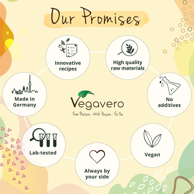 L-Carnitine Vegavero® | with Choline, Chromium, B Vitamins and Green Coffee Bean Extract | NO Additives | Pre-Workout, Weight Management & Muscle Recovery | 120 Carnitine Capsules | Vegan - BeesActive Australia