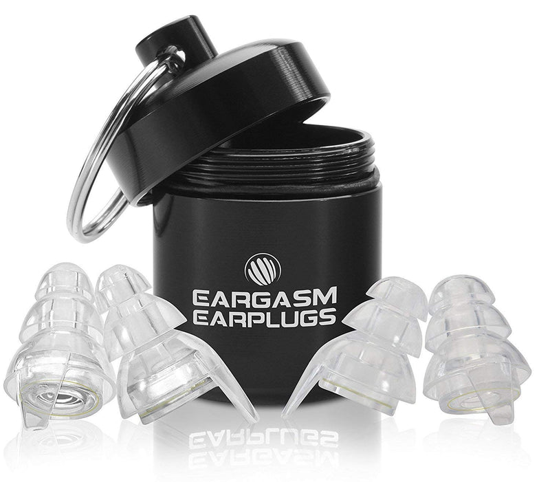 Eargasm High Fidelity Earplugs for Concerts Musicians Motorcycles Noise Sensitivity Conditions and More - Transparent Edition - BeesActive Australia
