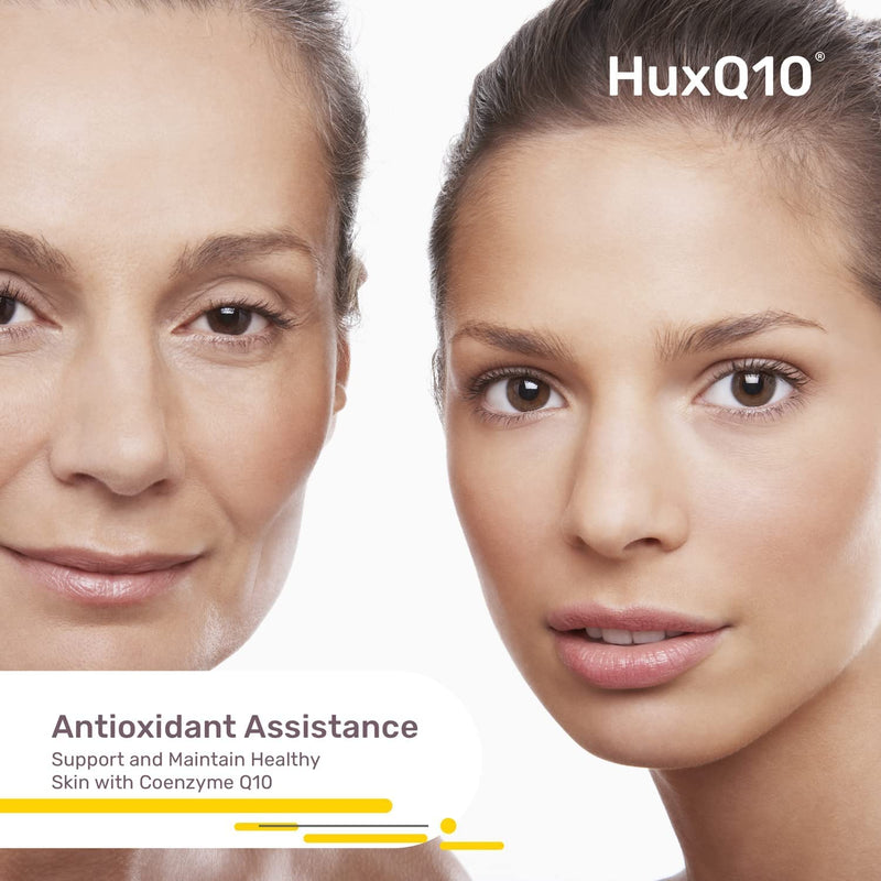 Q10 Coenzyme 100 mg Capsules, 30-Pack � Support Heart, Blood Pressure, Skin Health with Easy-to-Swallow Vegan Ubiquinone COQ10 Fermented SuperADME � Food Supplements by Huxley Europe - BeesActive Australia