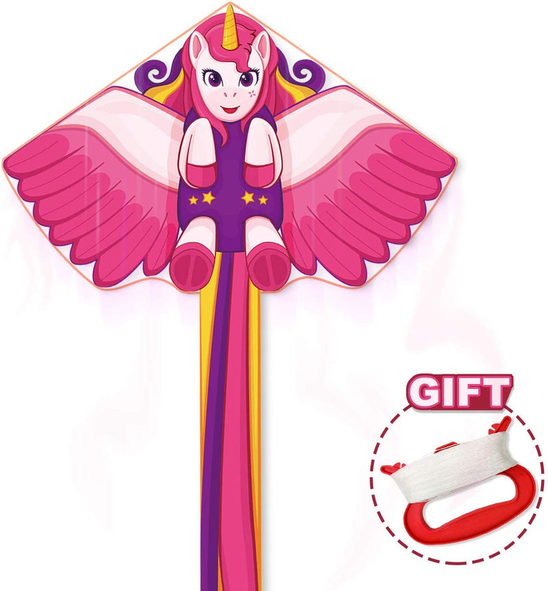 [AUSTRALIA] - Unicorn Kite, Kites for Kids Adults Easy to Fly, Best Kite for Girls Boys Beach Park Outdoor Activites Games 