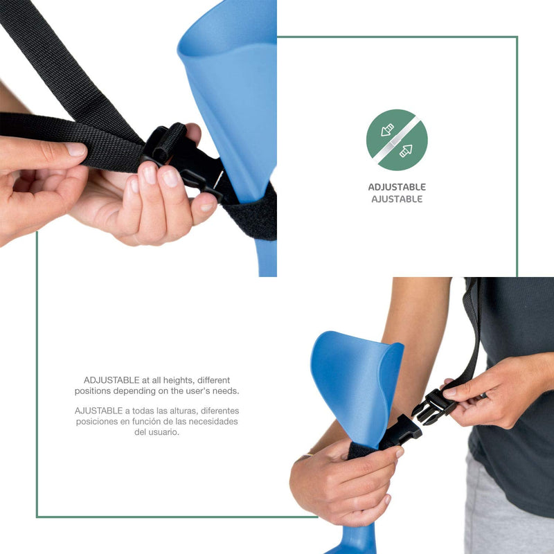 ORTONES | Crutch Support Band | Crutch Holding Tape | Forearm Accessories | Elbow Crutch Holding | One Size - BeesActive Australia