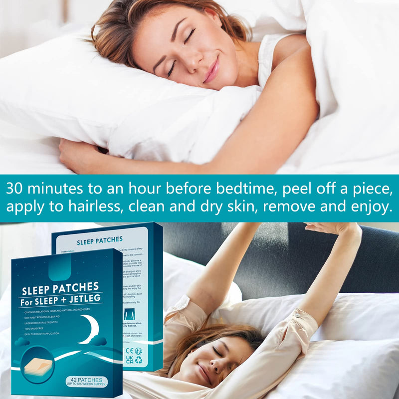 42 PCS Sleep Patches, Sleep Aids for Adults Sleeping Patch to Improve Quality Sleep, Sleep Helper Natural Sleep Stickers - BeesActive Australia