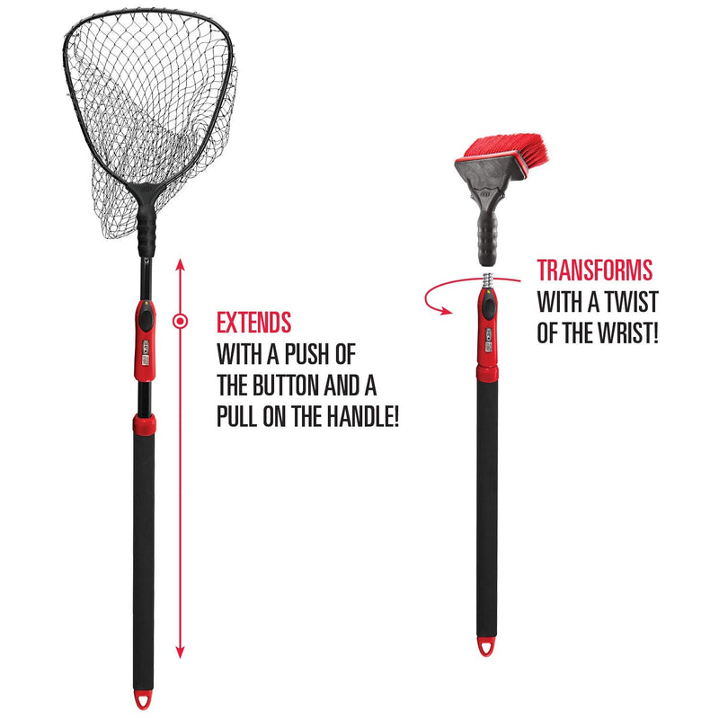 Ego Gripper Tool, Fish Lip Grabber, Lightweight with Safety Clip, Safely Handle your Catch, Keep your Hands Clean, Salt and Freshwater 40 lbs SCALE - Closeout EGO KRYPTEK ULTRA - BeesActive Australia