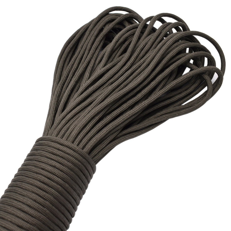 [AUSTRALIA] - 100ft Type III 7 Strand Core Paracord 550 Parachute (11# Olive Green) 