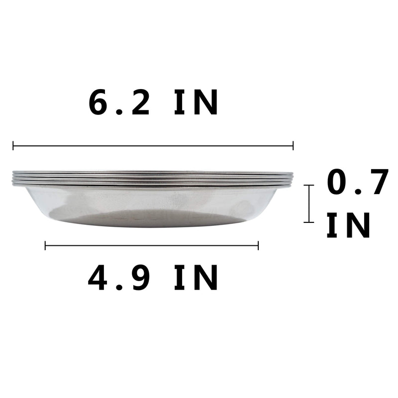 Forest Guys Dog Bowls Cat Bowls Stainless Steel Bowls Stainless Steel Dish 5-Pack - BeesActive Australia