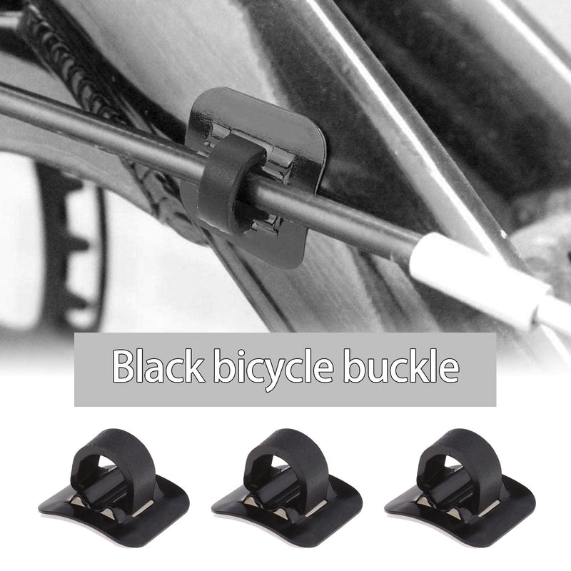 6pcs Bike C Clips Housing Hose Guide Clamps MTB Bicycle Bike C-Clips Buckle Brake Cable Line Guide Tubing Fixed Clamp Aluminum Alloy Bicycle Cable Clip - BeesActive Australia