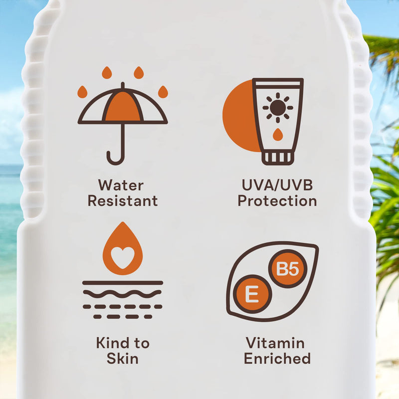Malibu Sun SPF 20 Lotion Spray, Medium Protection Sun Cream, Water Resistant, Vitamin Enriched, with Shea Butter Extract, 100ml - BeesActive Australia