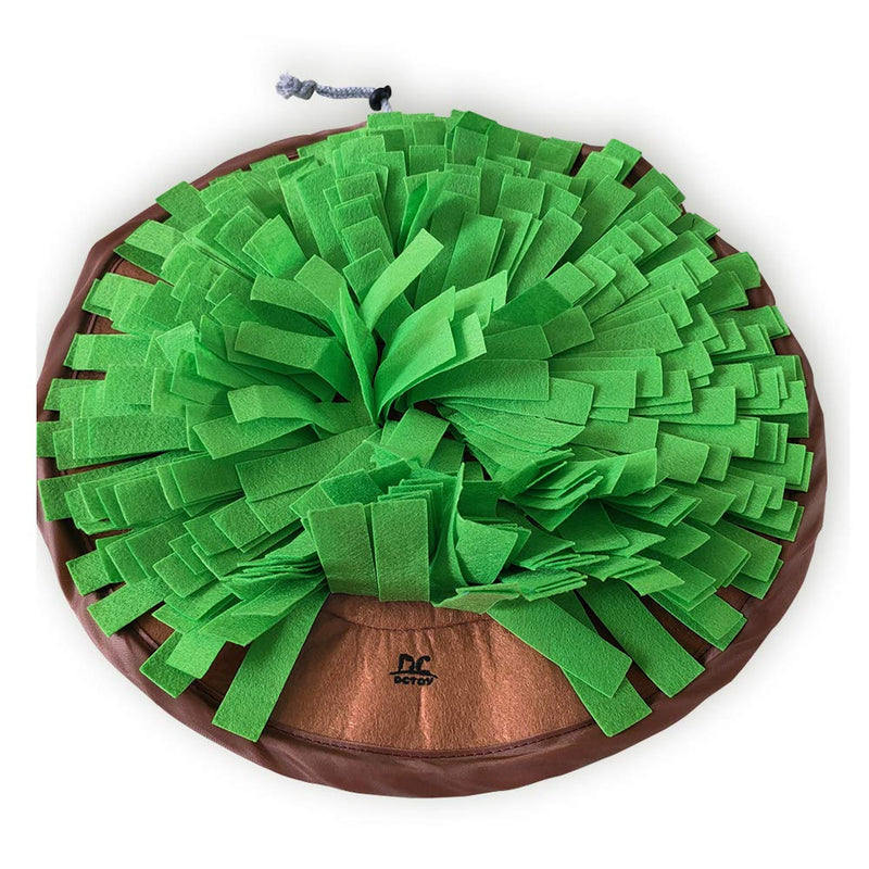 DC DCTOY Dog Feeding Mats Snuffle Mats, Dog Training Mats Dog Puzzle Toys, Nosework Blanket Pet Snuffle Bowl Cat Snuffle Mat for Cats Dogs,Activity Fun Play Mat for Relieve Stress Restlessness - BeesActive Australia