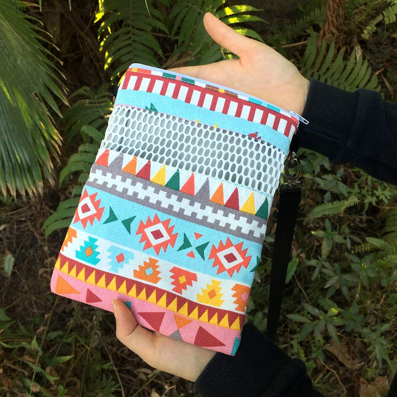 KINTOR Sugar Glider Bonding Pouch Carry for Rat Hedgehog Small Pocket Pets Pink Ethnic 8.7x6.3inch - BeesActive Australia