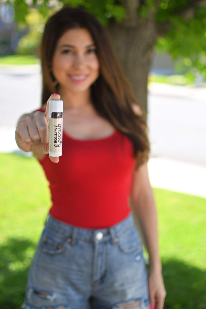 Eco Lips LipScrub Sugar Scrub Sticks - Brown Sugar, Mint Truffle & Vanilla Bean - 100% Natural Lip Care Treatment with Organic Sugar - Gently Exfoliate & Polish Dry, Flaky Lips, 100% Edible (3-pack) 3-Pack - BeesActive Australia