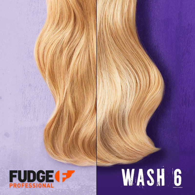 Fudge Professional Purple Conditioner, Everyday Clean Blonde Damage Rewind Gradual Toning for Blonde Hair, 250ml - BeesActive Australia
