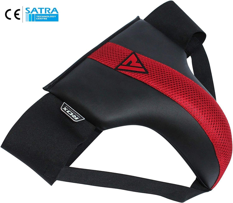 [AUSTRALIA] - RDX Groin Guard for Boxing, MMA Training, Abdominal Protector for Martial Arts, Kickboxing & Muay Thai, Abdo Protection Gear for Men, Jock Strap for Sparring, Taekwondo, BJJ, Karate & Fighting Small 